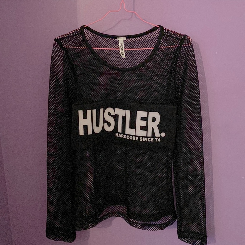😈Hustler Hollywood sexy shirt😈